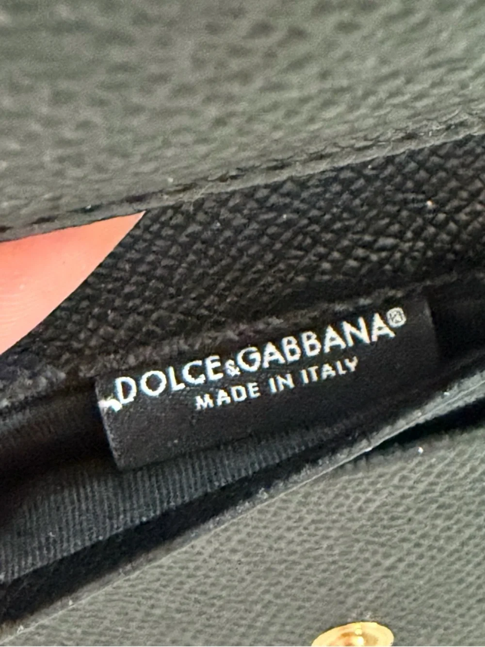 Dolce & Gabbana Floral Print Compact Wallet